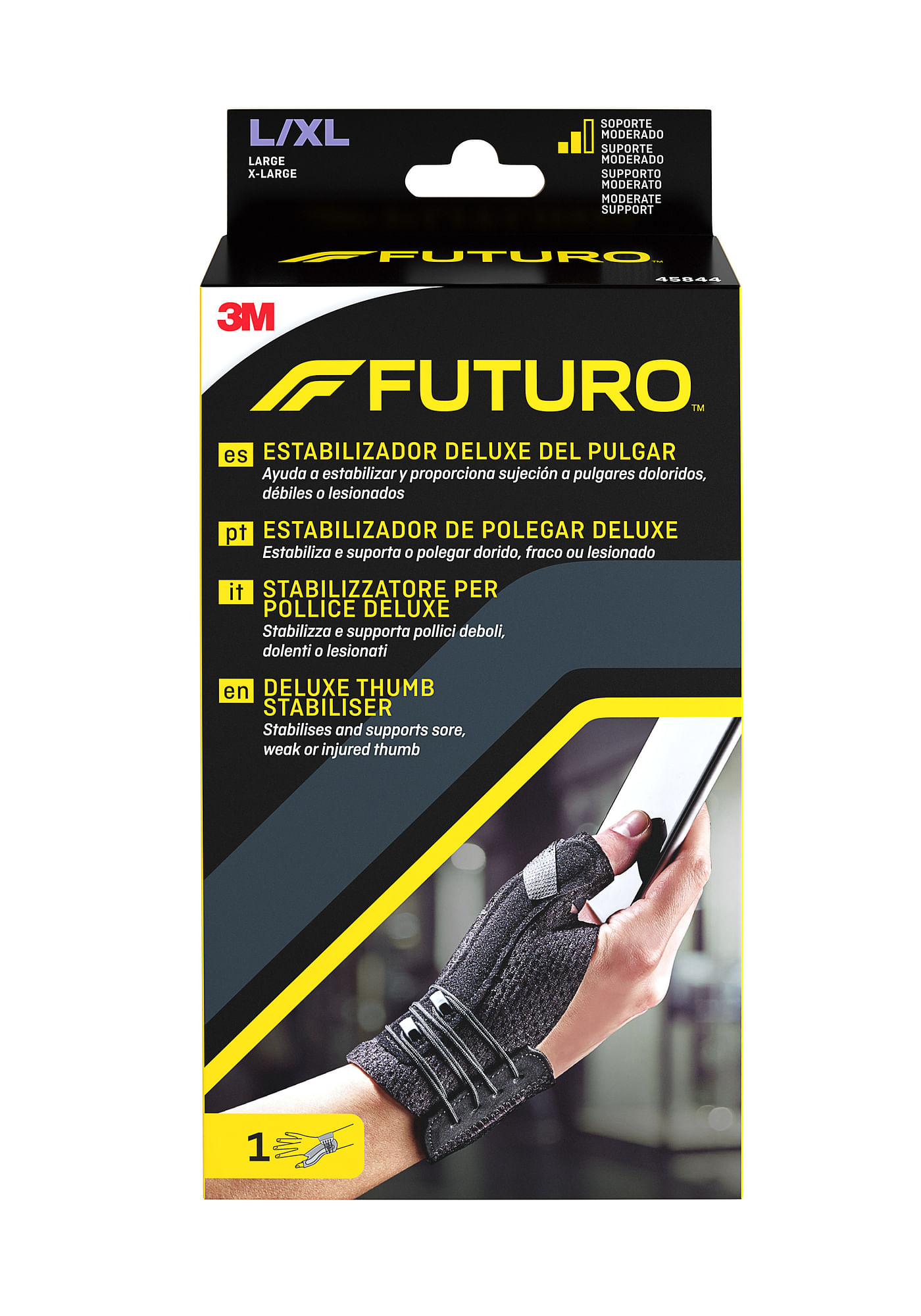 Stabilizzatore Per Pollice Futuro Nero Large/Extra Large 1 Pezzo
