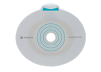 Placca Per Urostomia Colostomia Ileostomia Sensura Mio Click Sistema A Due Pezzi Flangia 40 Mm Foro Ritagliabile 20 35 Mm 5 Pezzi
