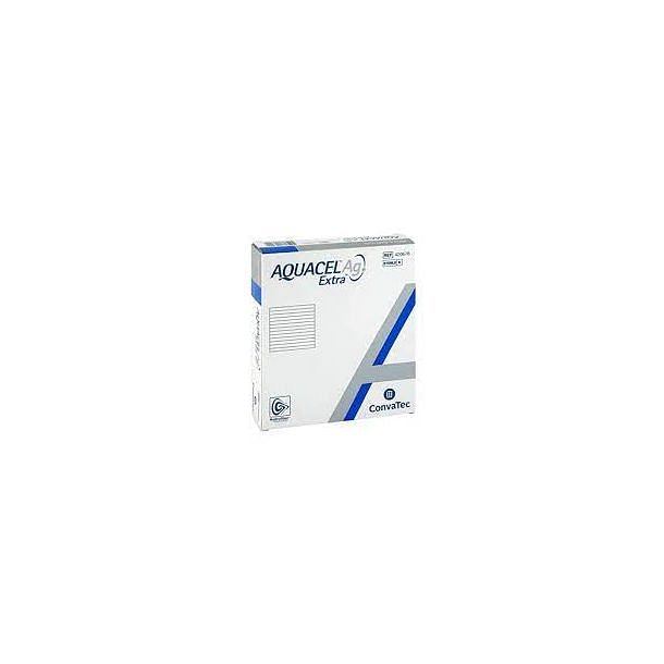 Medicazione In Hydrofiber E Ioni Argento Intessuta In Lyocell Aquacel Ag Extra Drs 20 X30 Cm 5 Pezzi