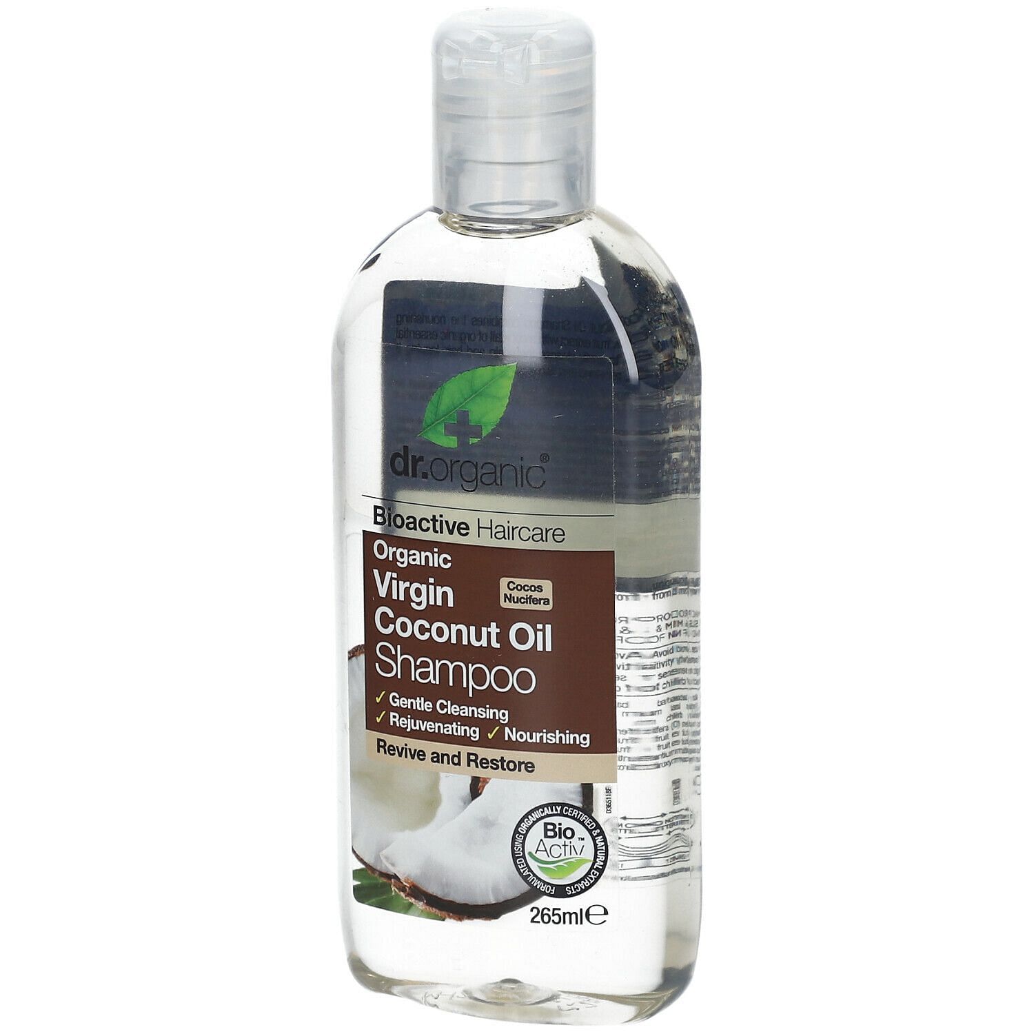 Dr Organic Coconut Oil Cocco Shampoo 265 Ml