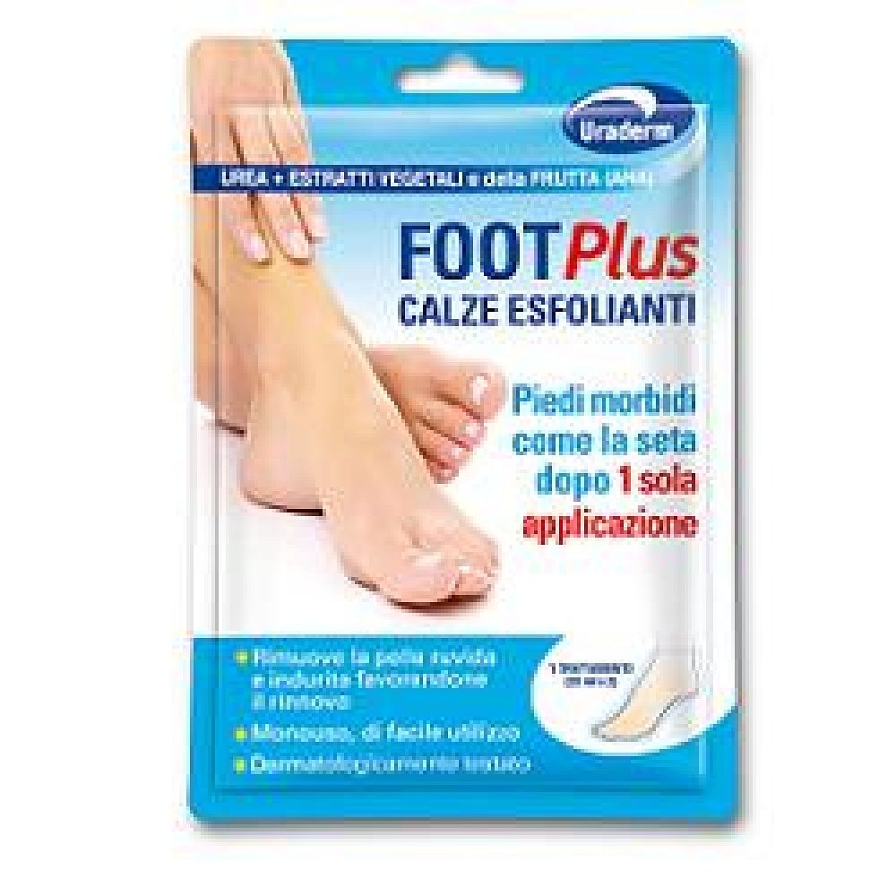 Uraderm Foot Plus Calze Esfolianti 2 Pezzi Da 20 Ml