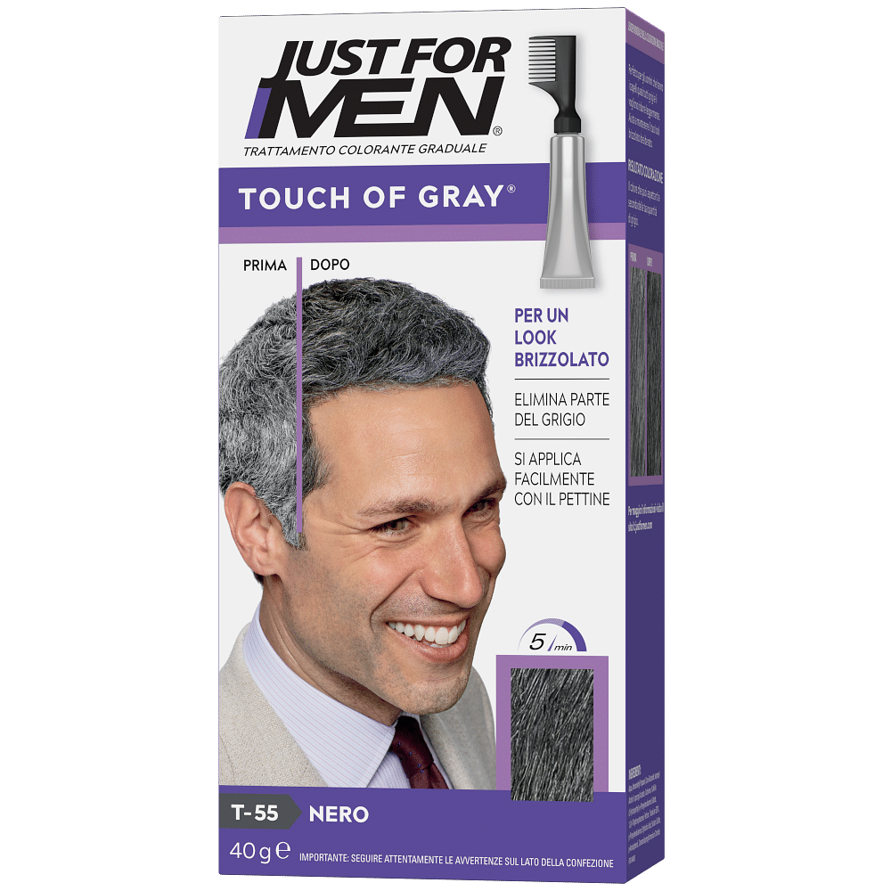 Just For Men Touch Of Gray Nero 40 G