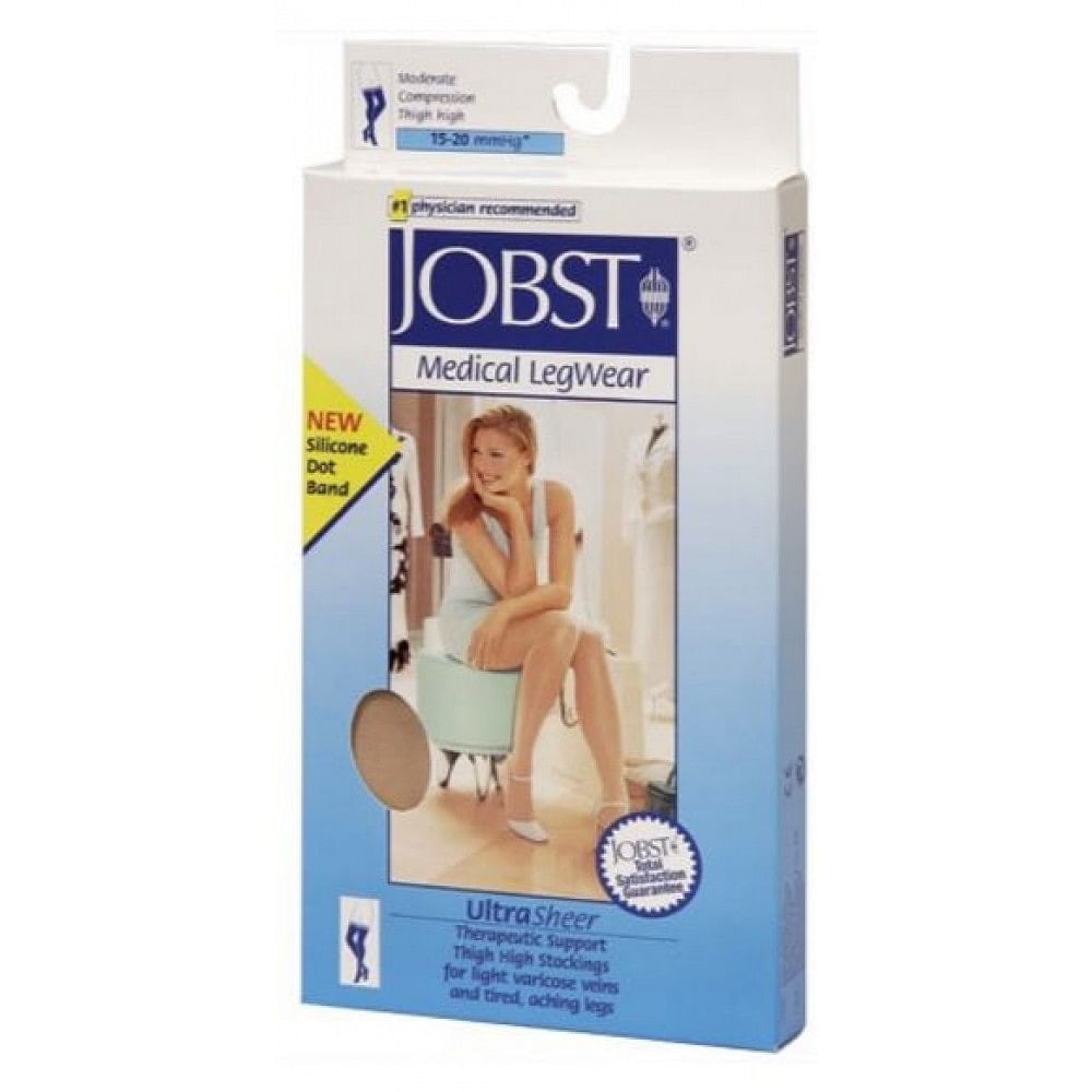 Calza Compressiva Autoreggente Jobst Ultrasheer 15 20 Mmhg Calza Nat 4 Articolo 751210000100