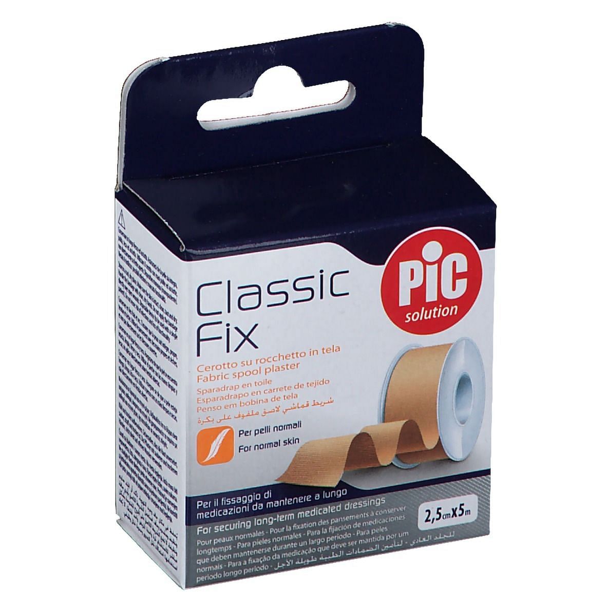 Cerotto In Rocchetto Pic Classic Fix Tela 2,5 X500 Cm Fustella