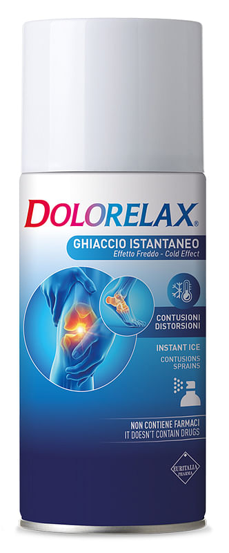 Dolorelax Ice Ghiaccio Istantaneo Spray Bomboletta Capienza 150 Ml
