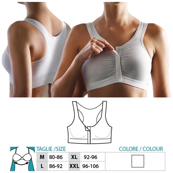 Orione 9696 Reggiseno Post Operatorio Bianco Xxl