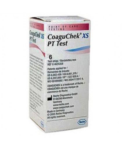 Strisce Reattive Per Apparecchio Autodiagnostico Coaguchek Xs Pt Test 6 Pezzi