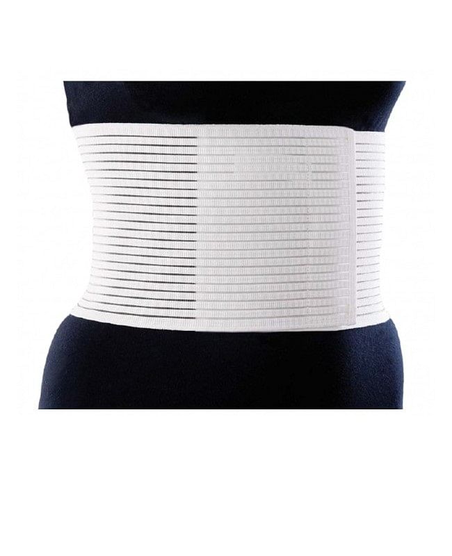 Orione 3016 Fascia Toracica Tessuto Millerighe H Cm16 Bianco Xxl