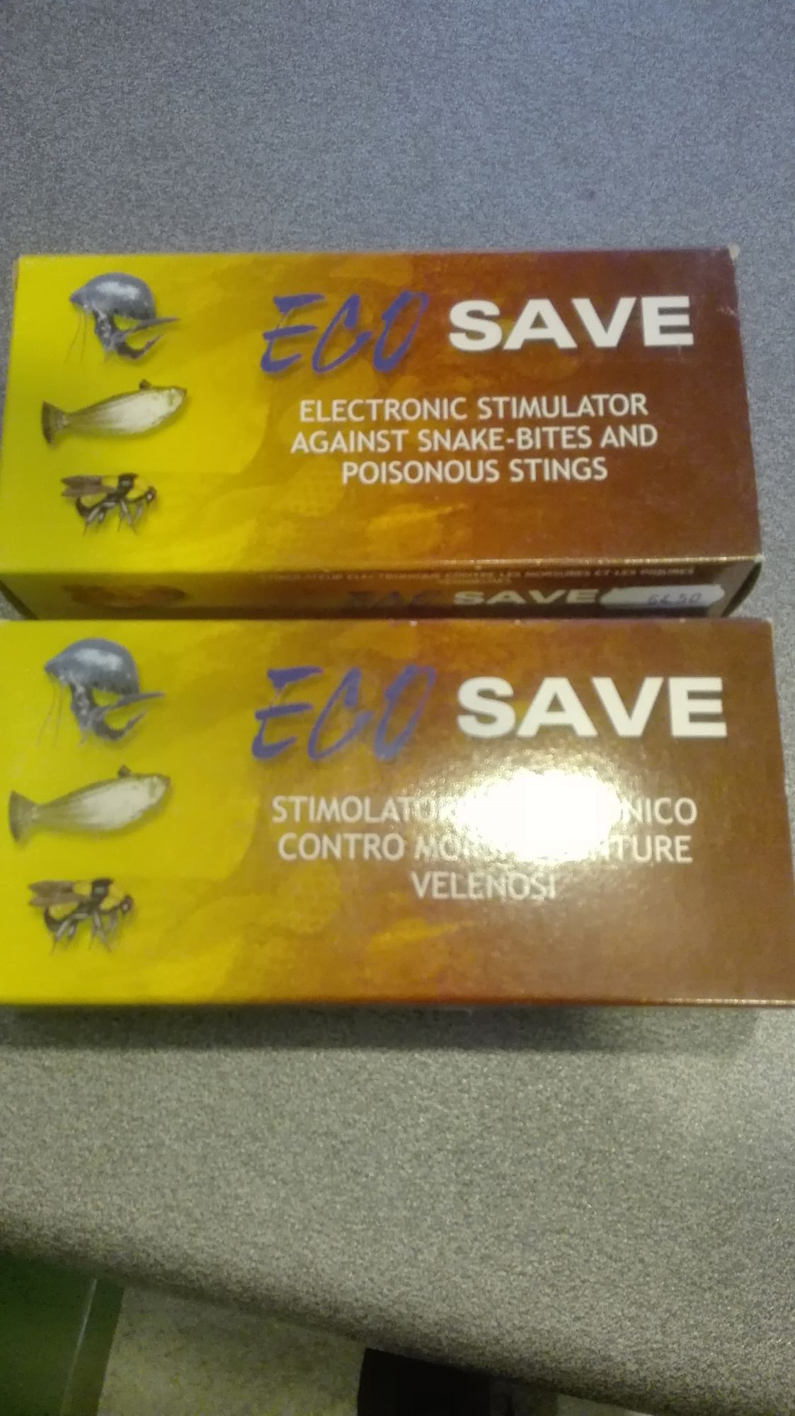 Elettrostimolatore Ecosave Per Punture Di Insetti E Morsi Di Serpenti