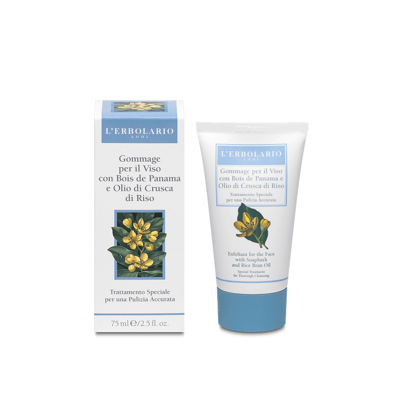 Gommage Viso Bois De Panama E Olio Di Crusca Di Riso 75 Ml