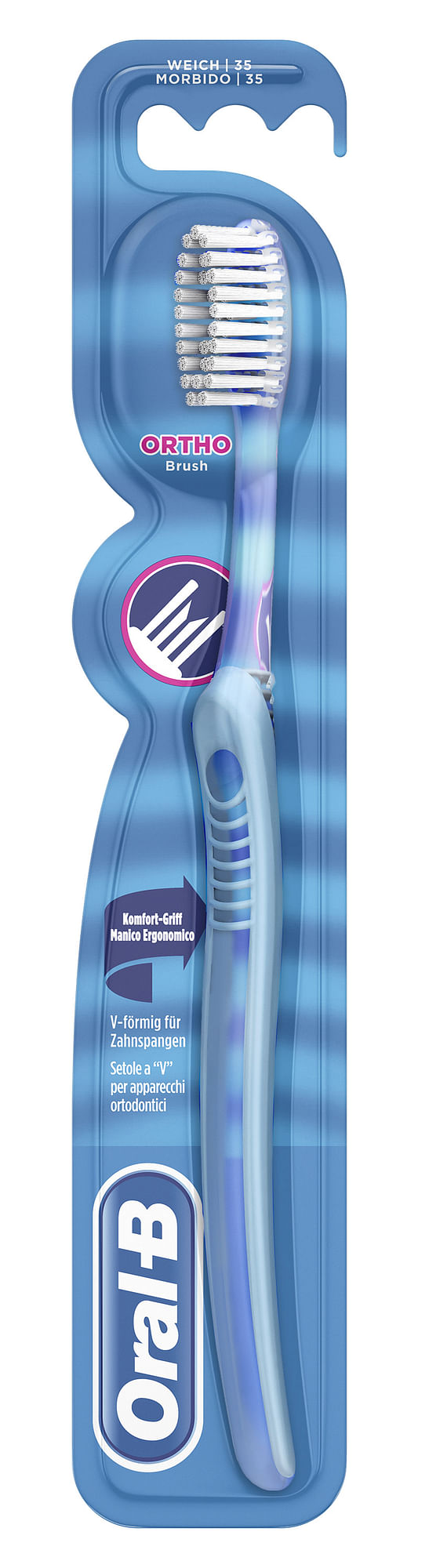 Oralb Ortodontico Spazzolino Manuale