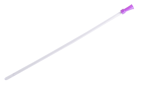 Sonda Rettale Monouso In Nelaton Ch22 Colore Viola. Lunghezza 40 Cm
