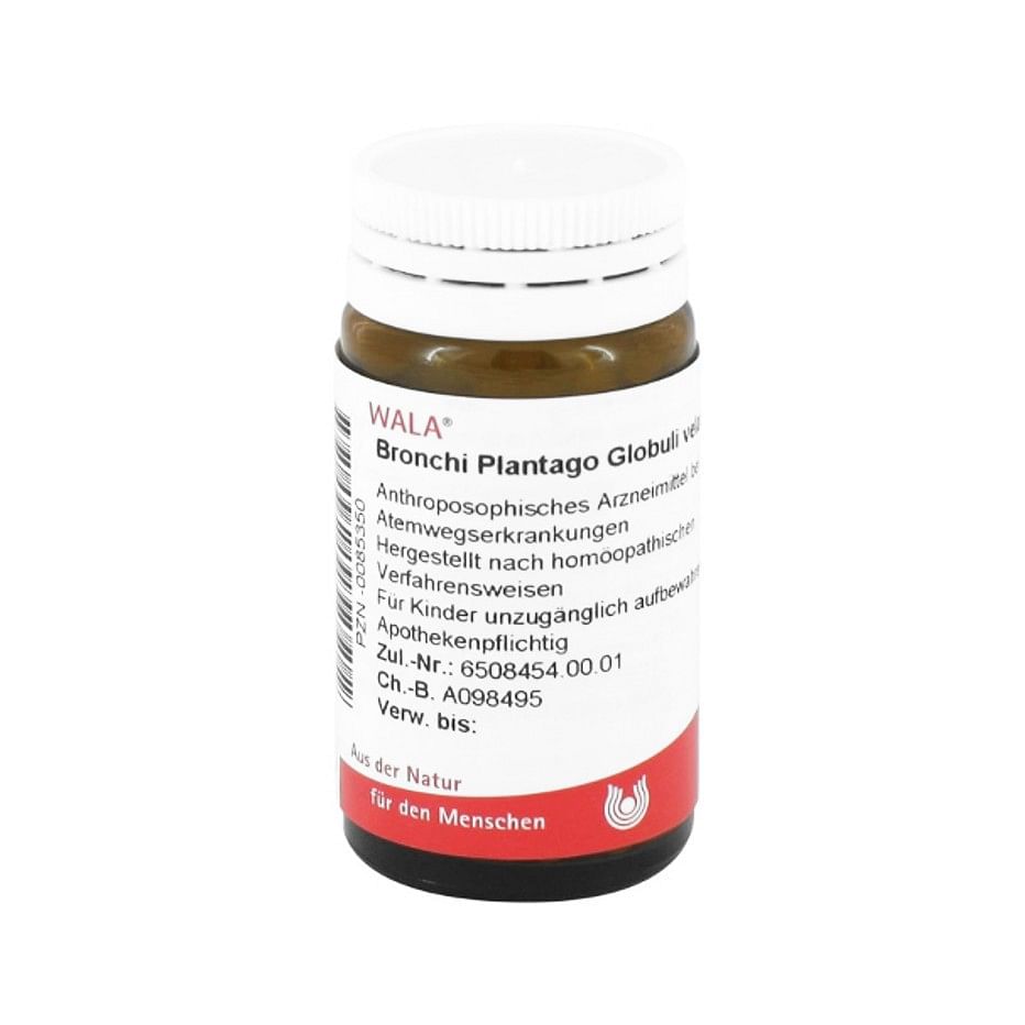 Bronchi Plantago Comp 20 G Globuli Wala