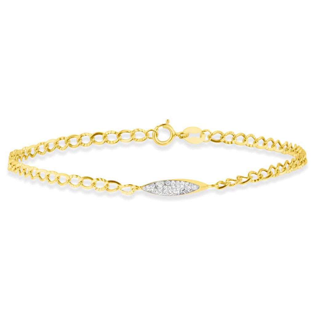 Stroili - Bracciale Crystal Gold Oro Giallo Cristallo