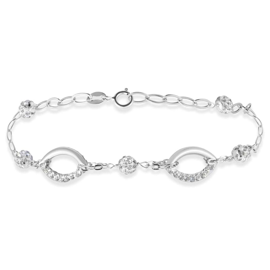 Stroili - Bracciale Crystal Gold Oro Bianco Cristallo