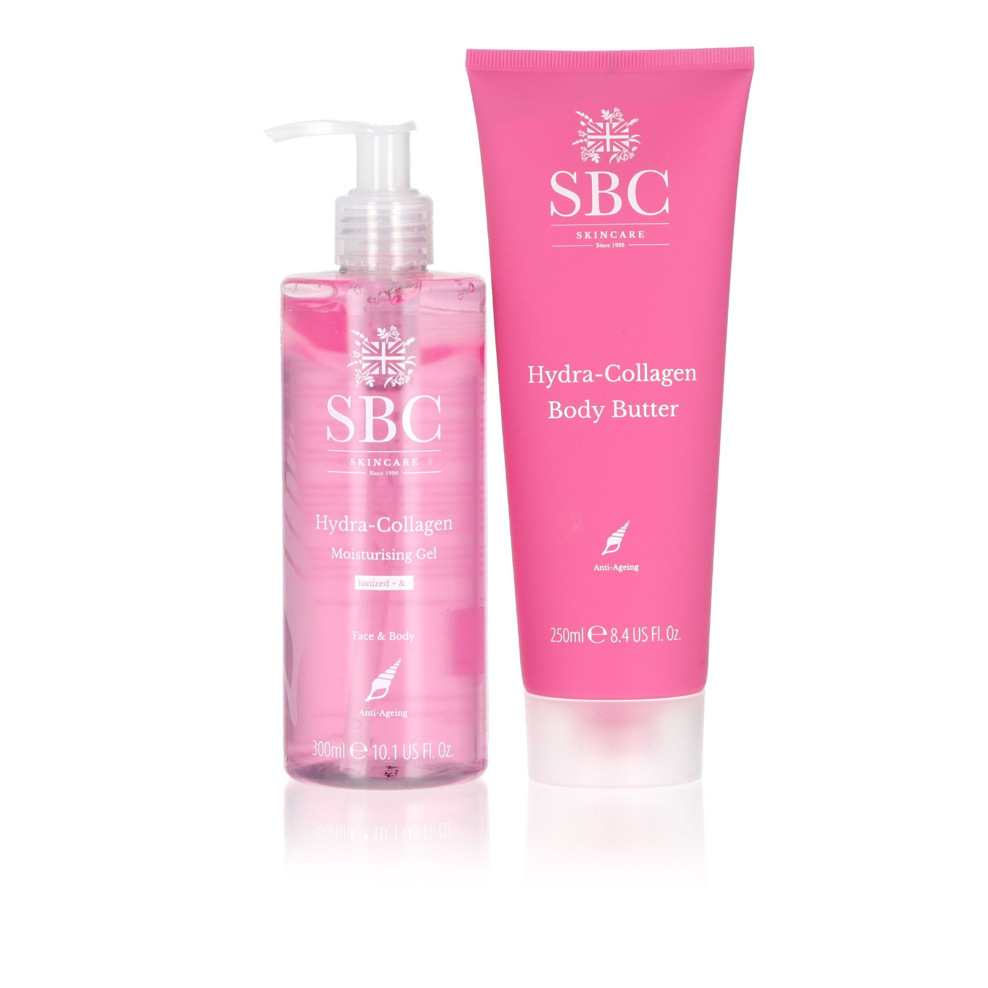 SBC Duo Hydra-Collagen: burro corpo e gel idratante