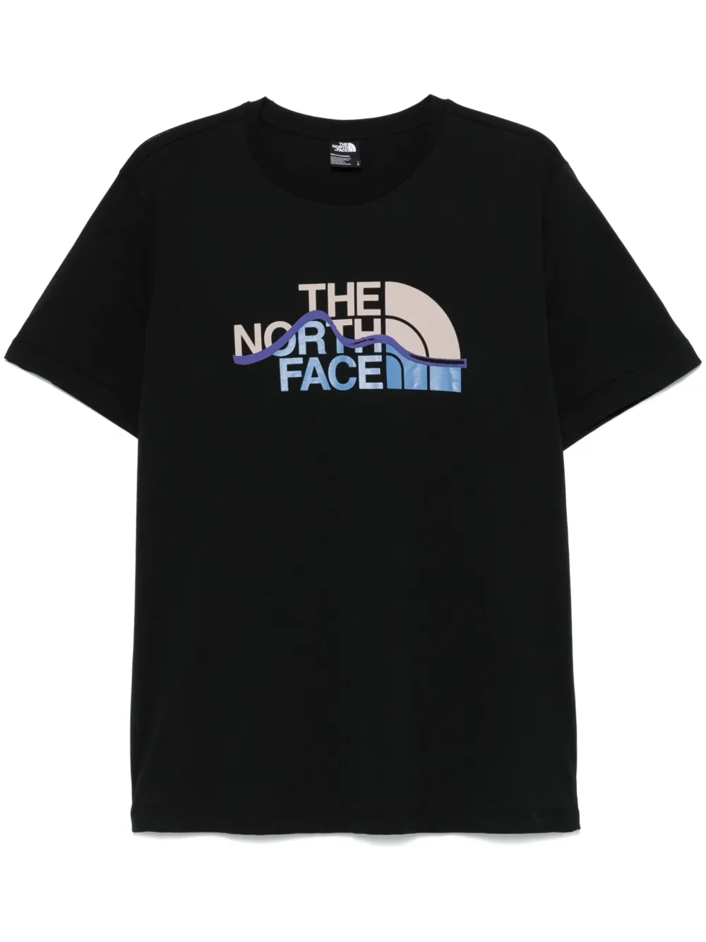 The North Face T-shirt Mountain Line - Nero