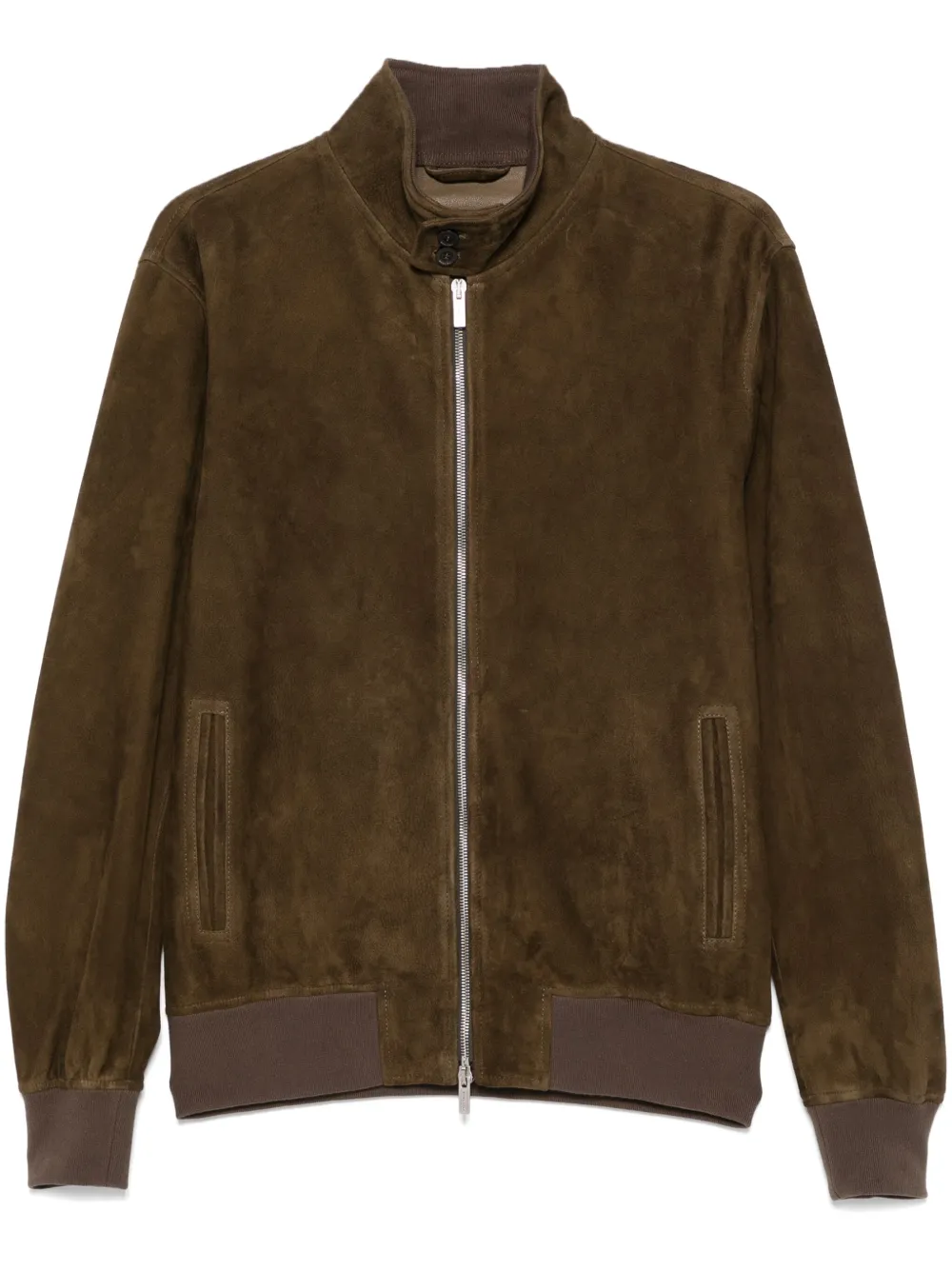 Boglioli suede jacket - Verde