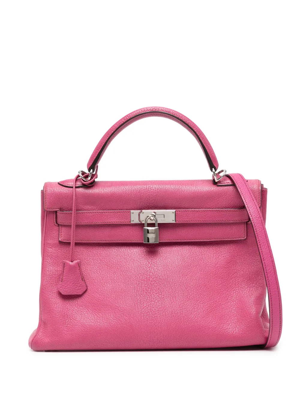 Hermès Pre-Owned Borsa Kelly 32 Pink Magnolia PHW - Rosa