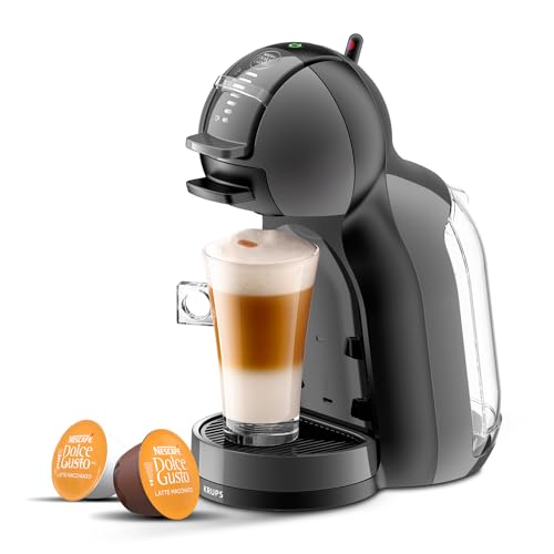Nescafé Dolce Gusto Krups Mini Me Kp1238, Macchina Per Caffè Espresso E Altre Bevande In Capsula, Automatica, Nero/Antracite