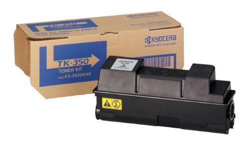 Kyocera Mita Tk-350 Toner Nero, Cartuccia Originale 1T02Lx0Nlc. Per Stampanti Fs-3920Dn, Fs-3040Mfp, Fs-3140Mfp, Fs-3040Mfp+, Fs-3140Mfp+, Fs-3540Mfp,