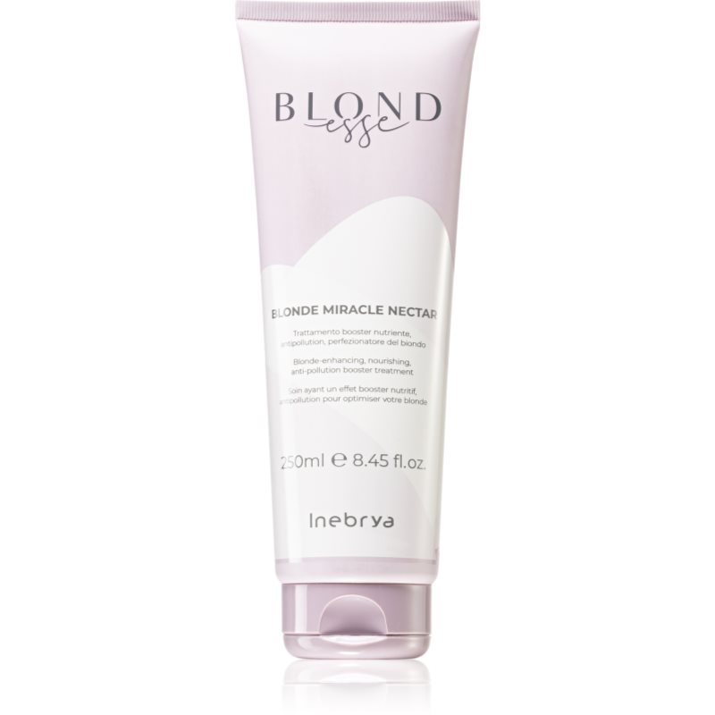 Inebrya Blondesse Blonde Miracle Nectar Trattamento Di Nutrimento Profondo Per Capelli Biondi 250 Ml