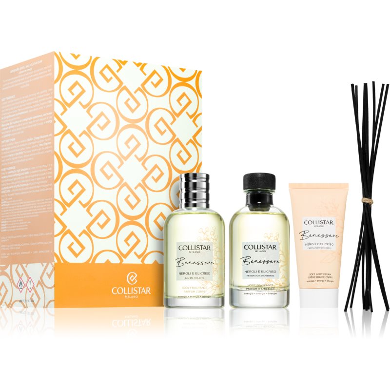 Collistar Benessere Neroli And Helichrysum Set Confezione Regalo Da Donna