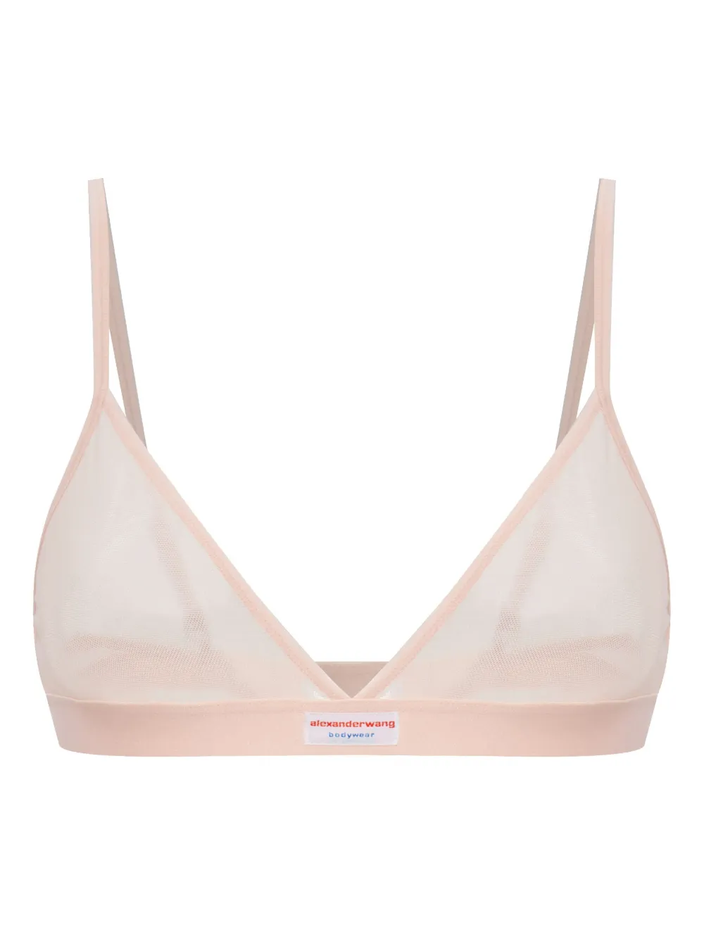 Alexander Wang transparent bra - Rosa