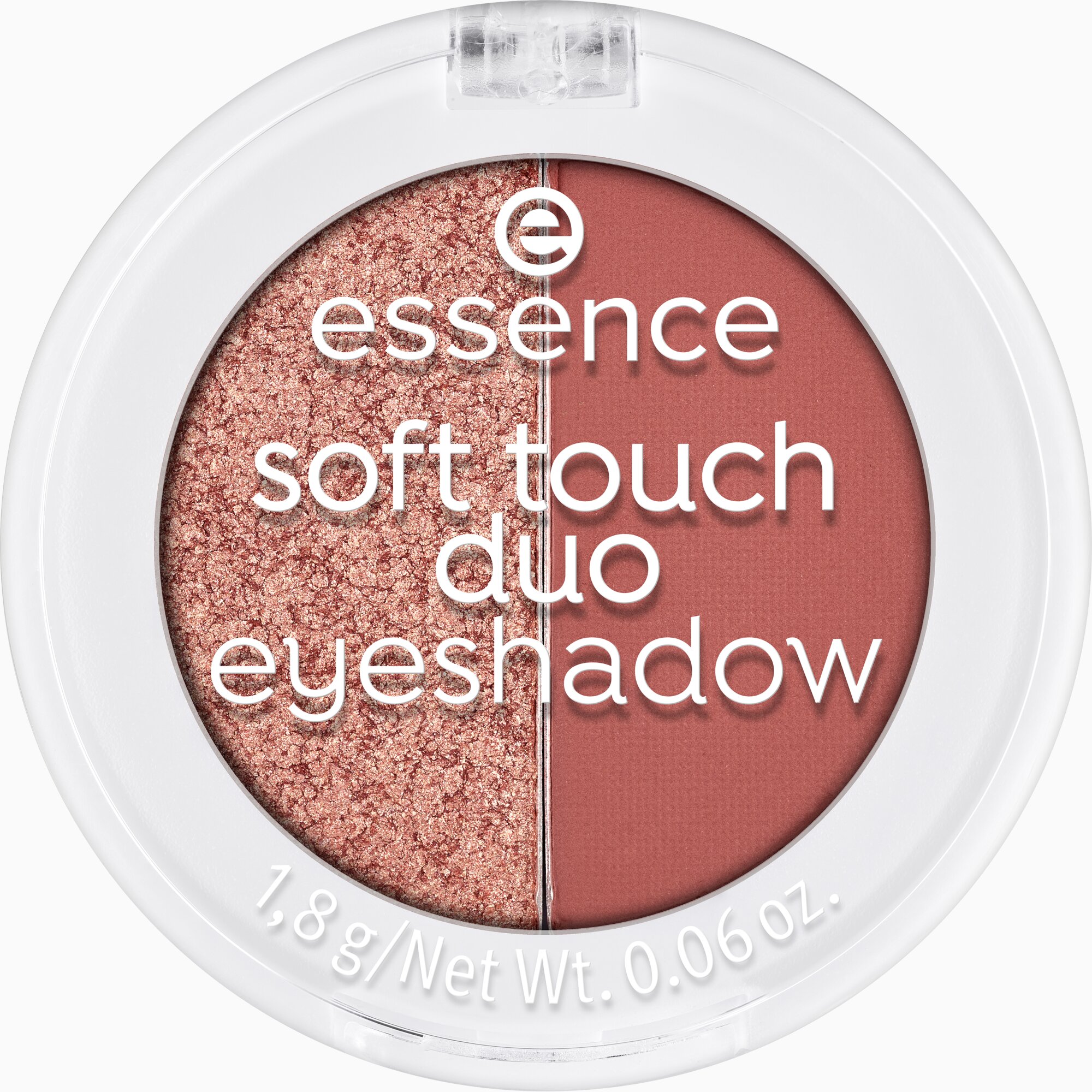 Soft Touch Duo 01 Bronze Beauty Ombretto 1,8 gr Brillante/matt Polvere Compatta Essence
