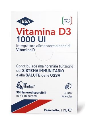 Ibsa vitamina d3 1000ui 30film orodispersibili