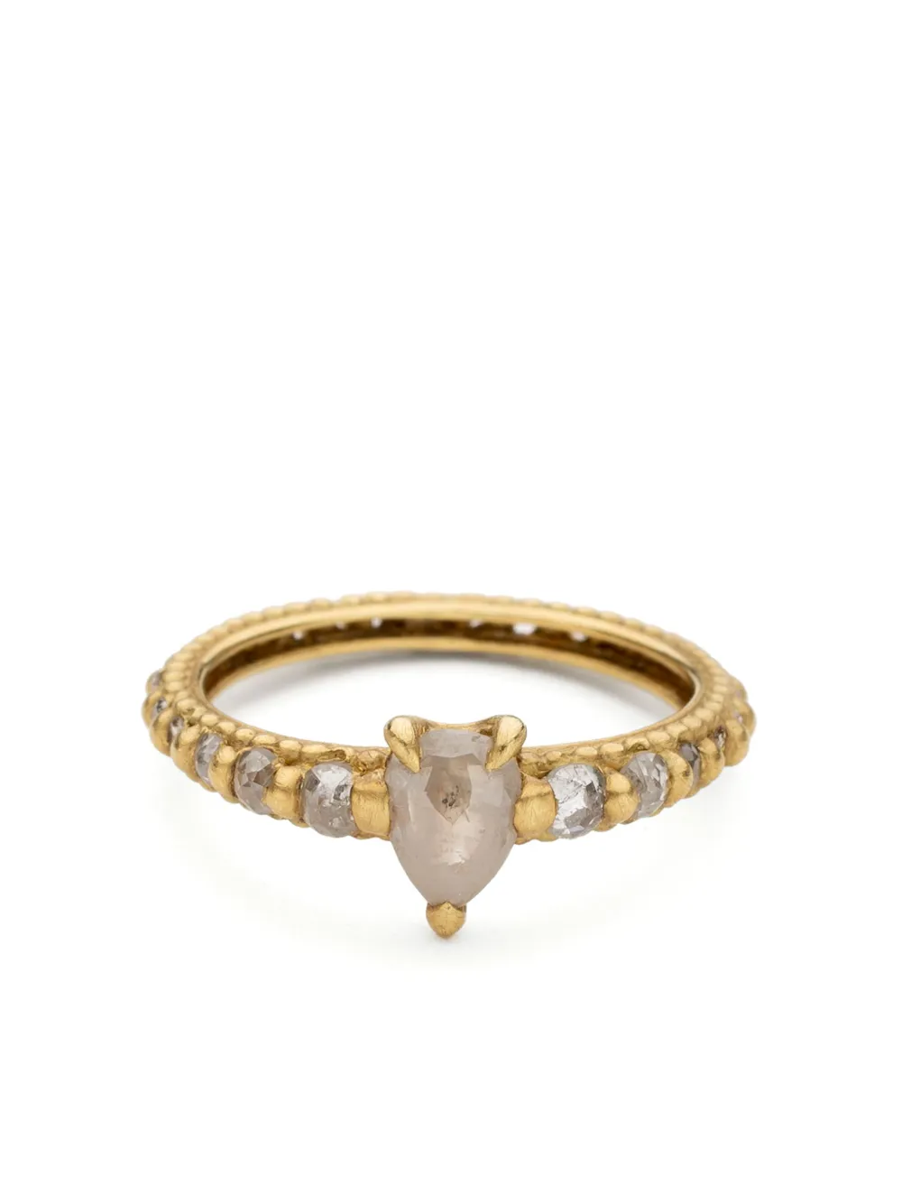 Polly Wales 18kt yellow gold Rapunzel diamond ring - Oro