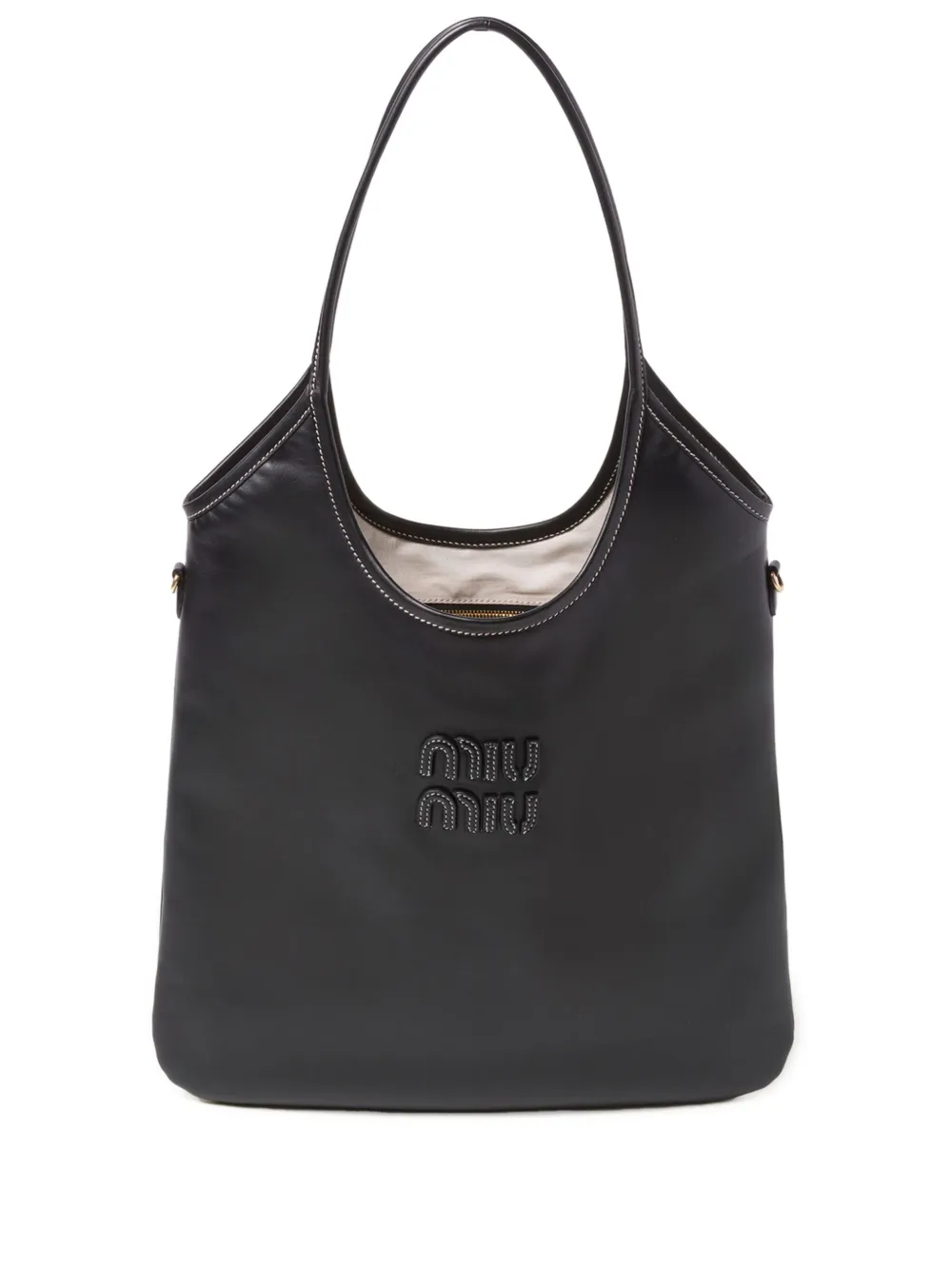 Miu Miu Ivy tote bag - Nero