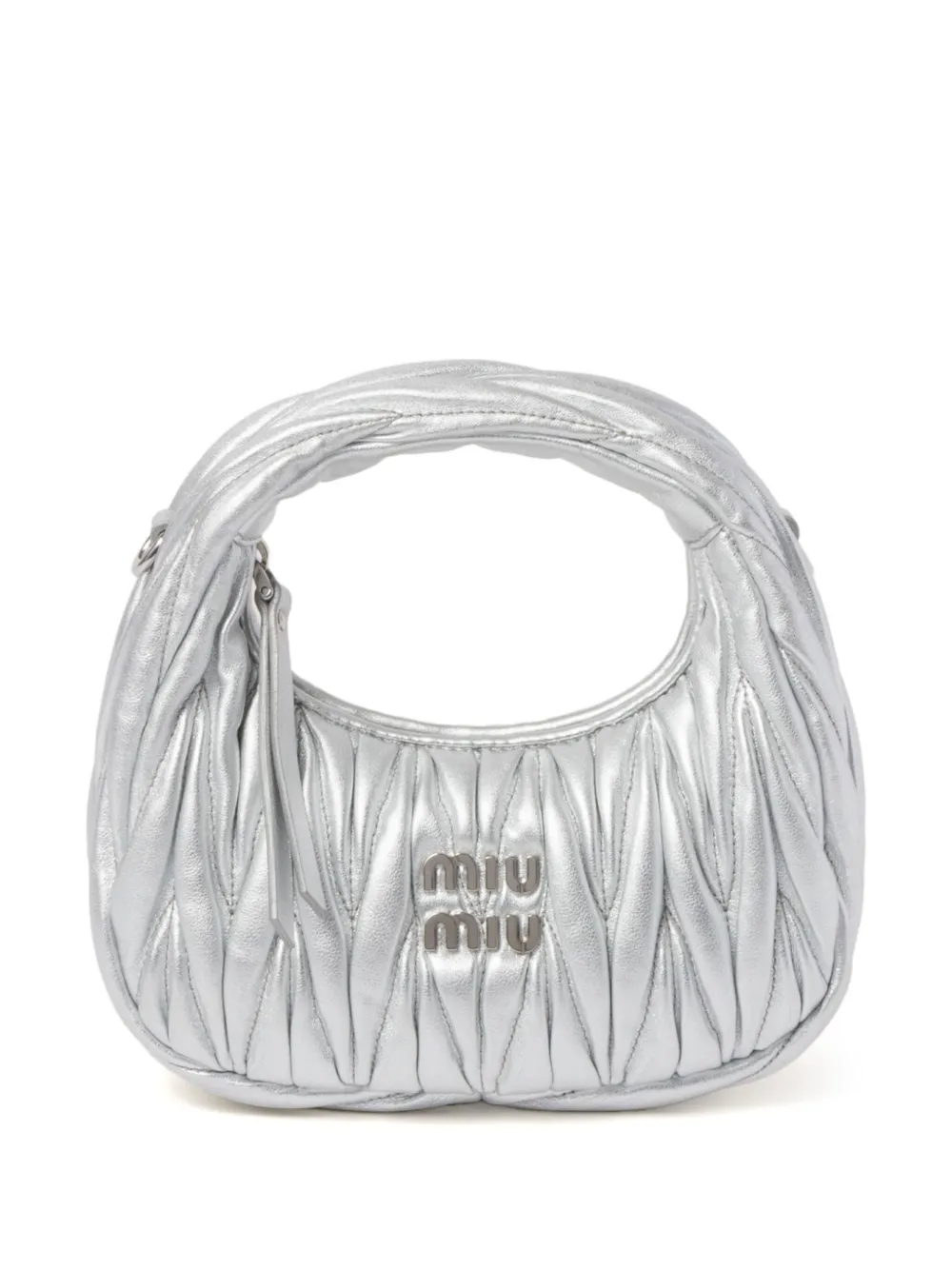 Miu Miu Wander mini bag - Argento