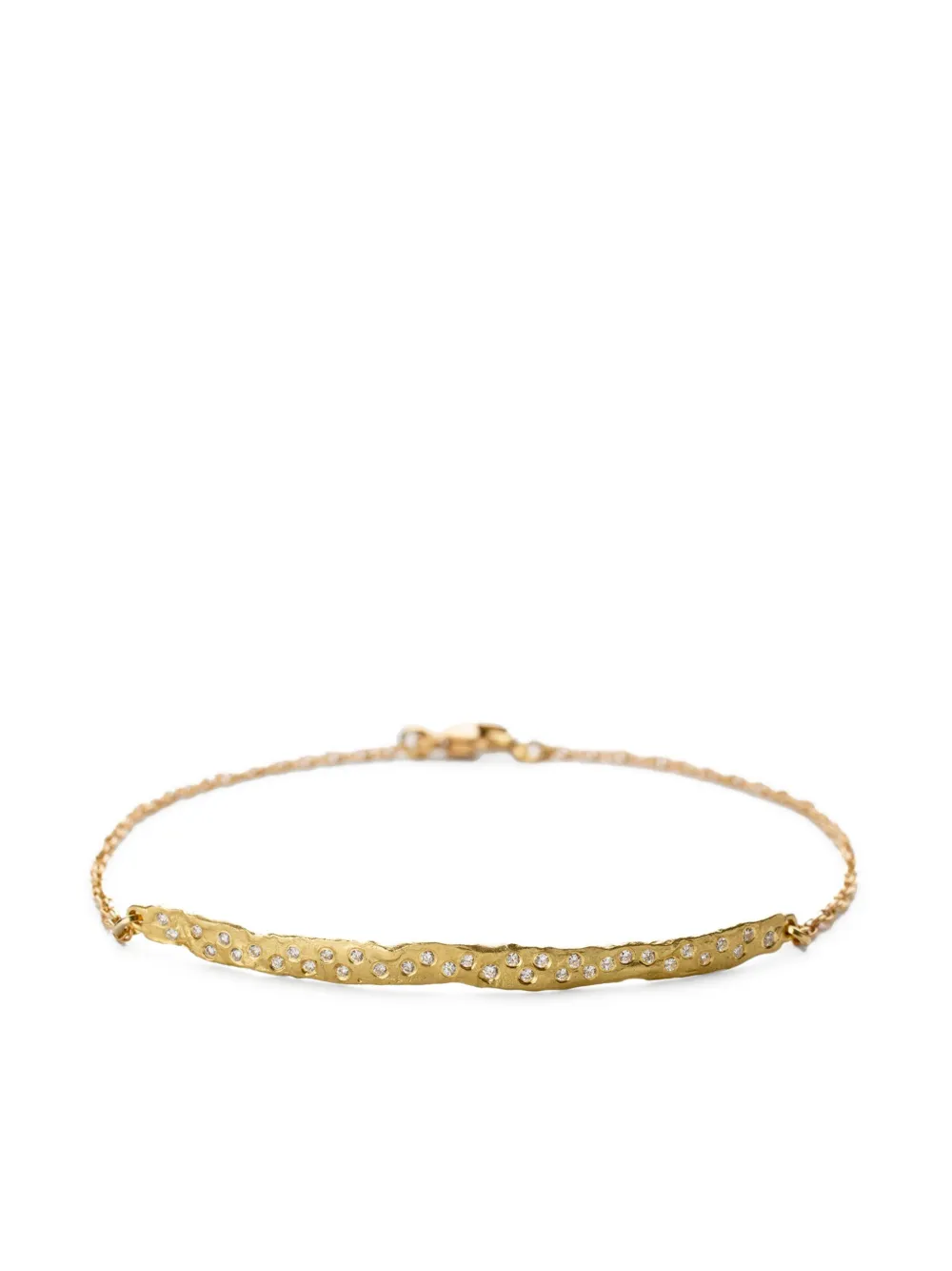 ELHANATI 18kt yellow gold Paloma diamond bracelet - Oro