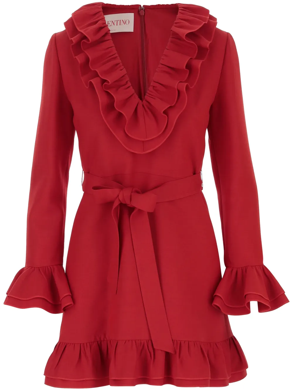 Valentino Garavani Crepe Couture dress - Rosso