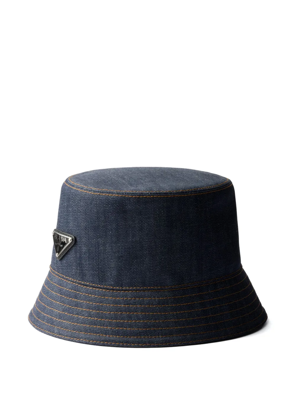 Prada Selvedge denim bucket hat - Blu