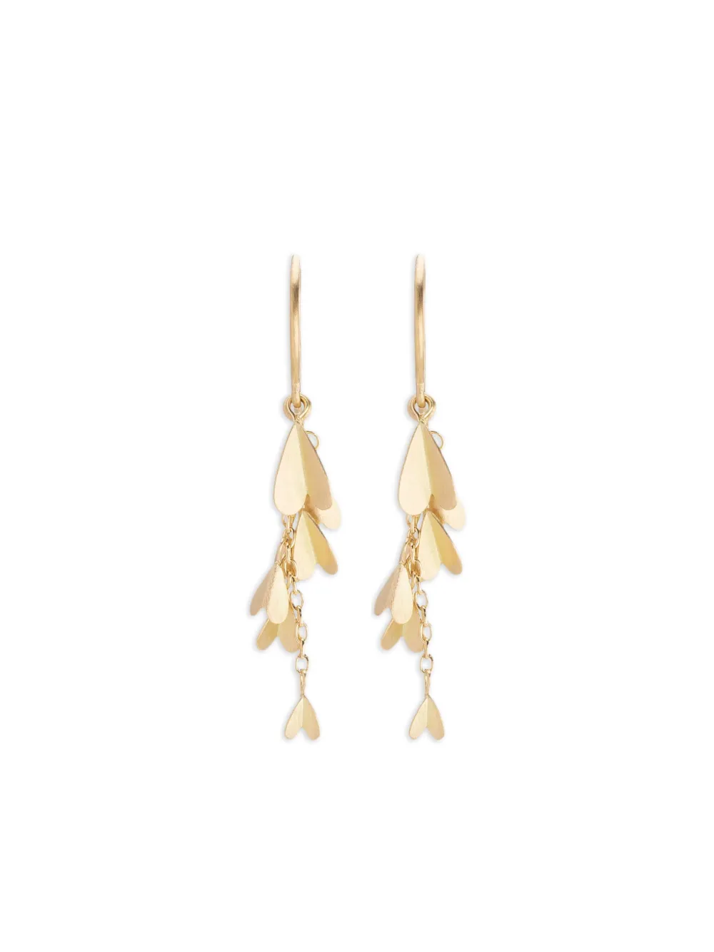 Sia Taylor 18kt yellow gold Tiny Wings earrings - Oro