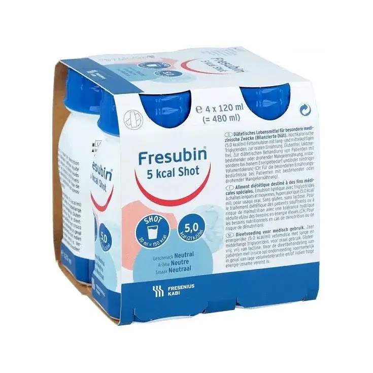 Fresubin 5 Kcal Shot Neutral Easybottle 4 X 120 Ml