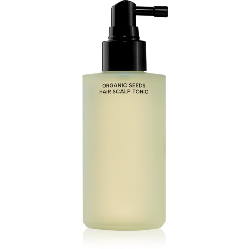 Whamisa Organic Seeds Hair Scalp Tonic Lozione Tonica Rinfrescante Stimolante Della Crescita Dei Capelli 165 Ml