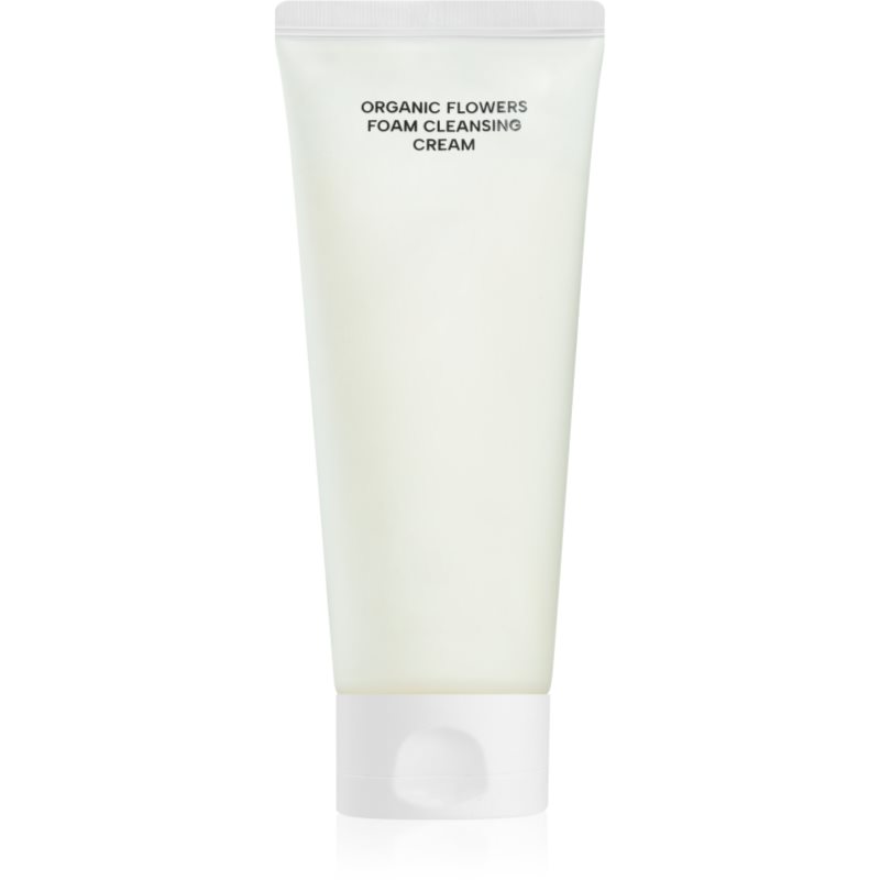 Whamisa Organic Flowers Foam Cleansing Cream Crema Detergente In Schiuma Per Una Pulizia In Profondità 150 Ml