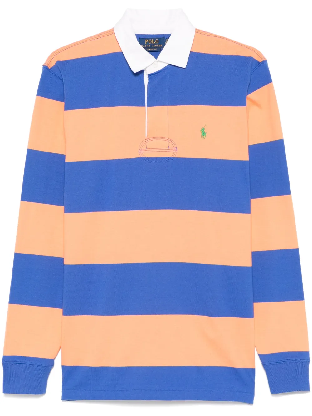 Polo Ralph Lauren striped rugby polo shirt - Arancione