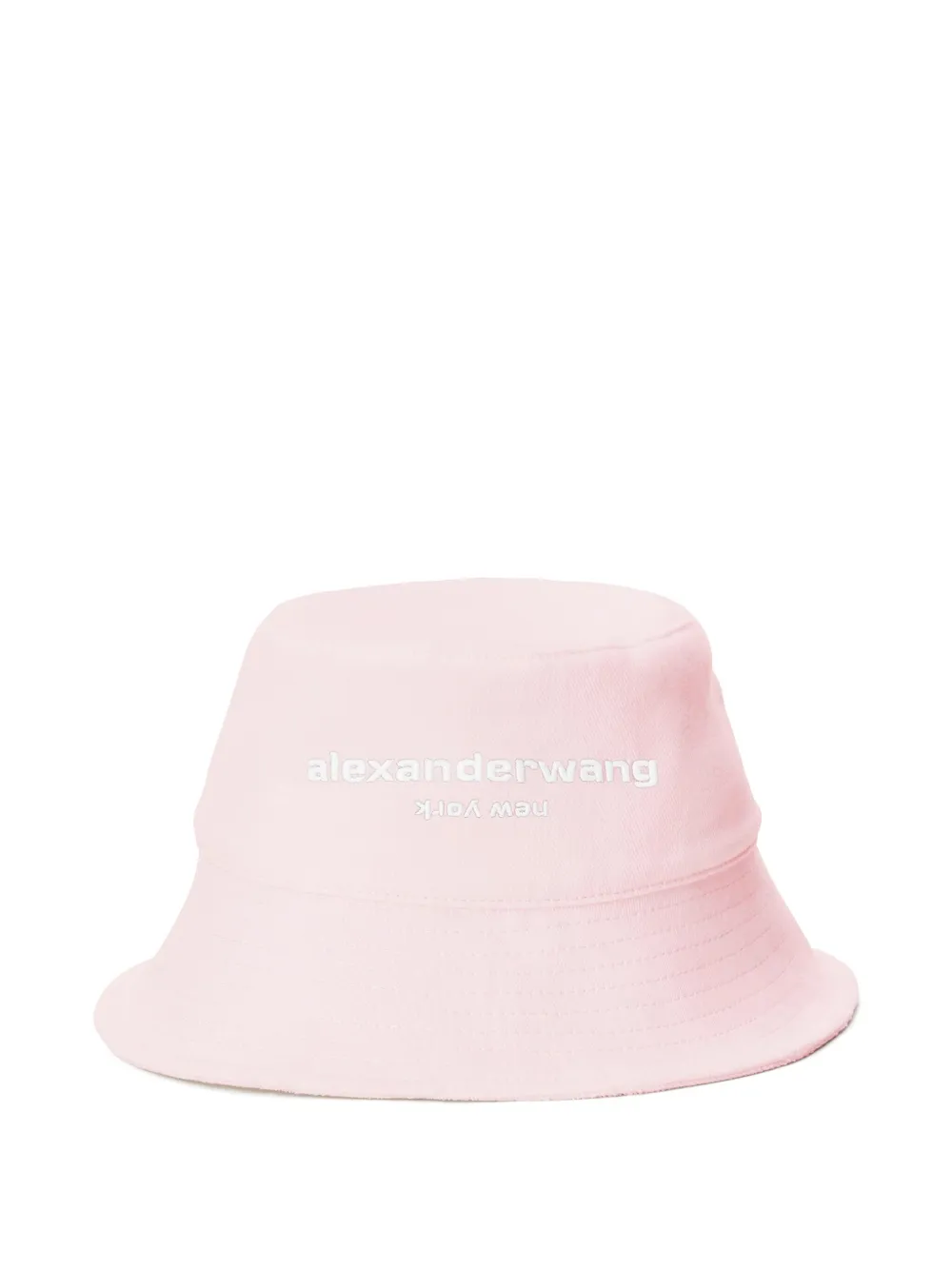 Alexander Wang distressed bucket hat - Rosa