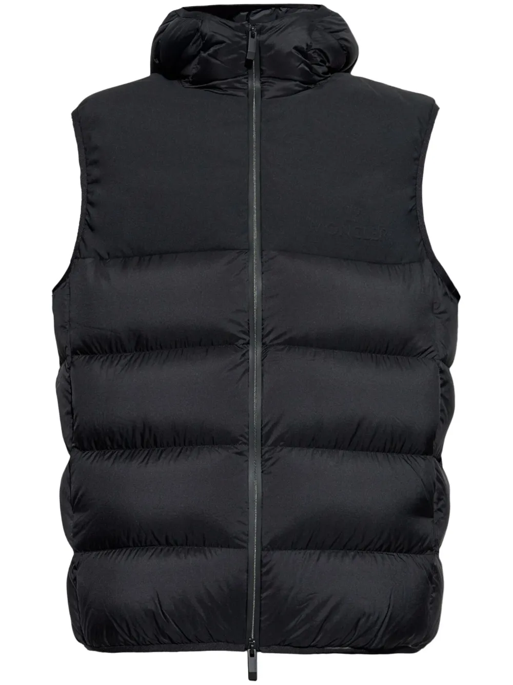 Moncler padded gilet - Nero