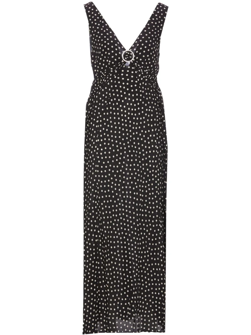 Rixo polka dot dress - Nero