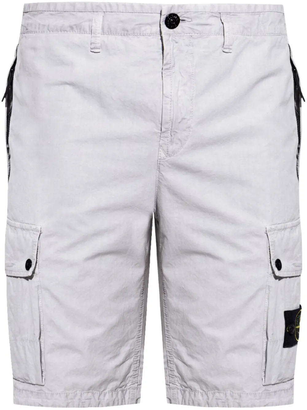 Stone Island cotton cargo shorts - Grigio