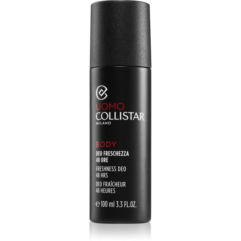 Collistar Uomo 48H Freshness Deo No-Gas Spray Deodorante Rinfrescante Spray Per Uomo 100 Ml