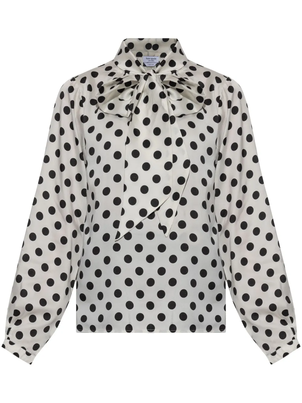 Kate Spade polka-dot blouse - Bianco