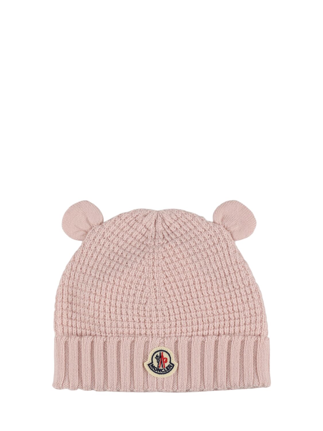 Virgin Wool Teddy Bear Ears Beanie