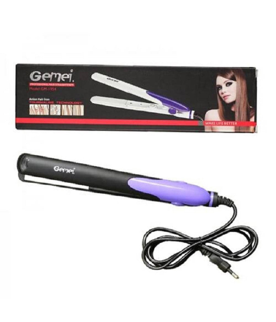 Piastra per capelli elettrica con rivestimento in ceramica 30w 220c gm-1954