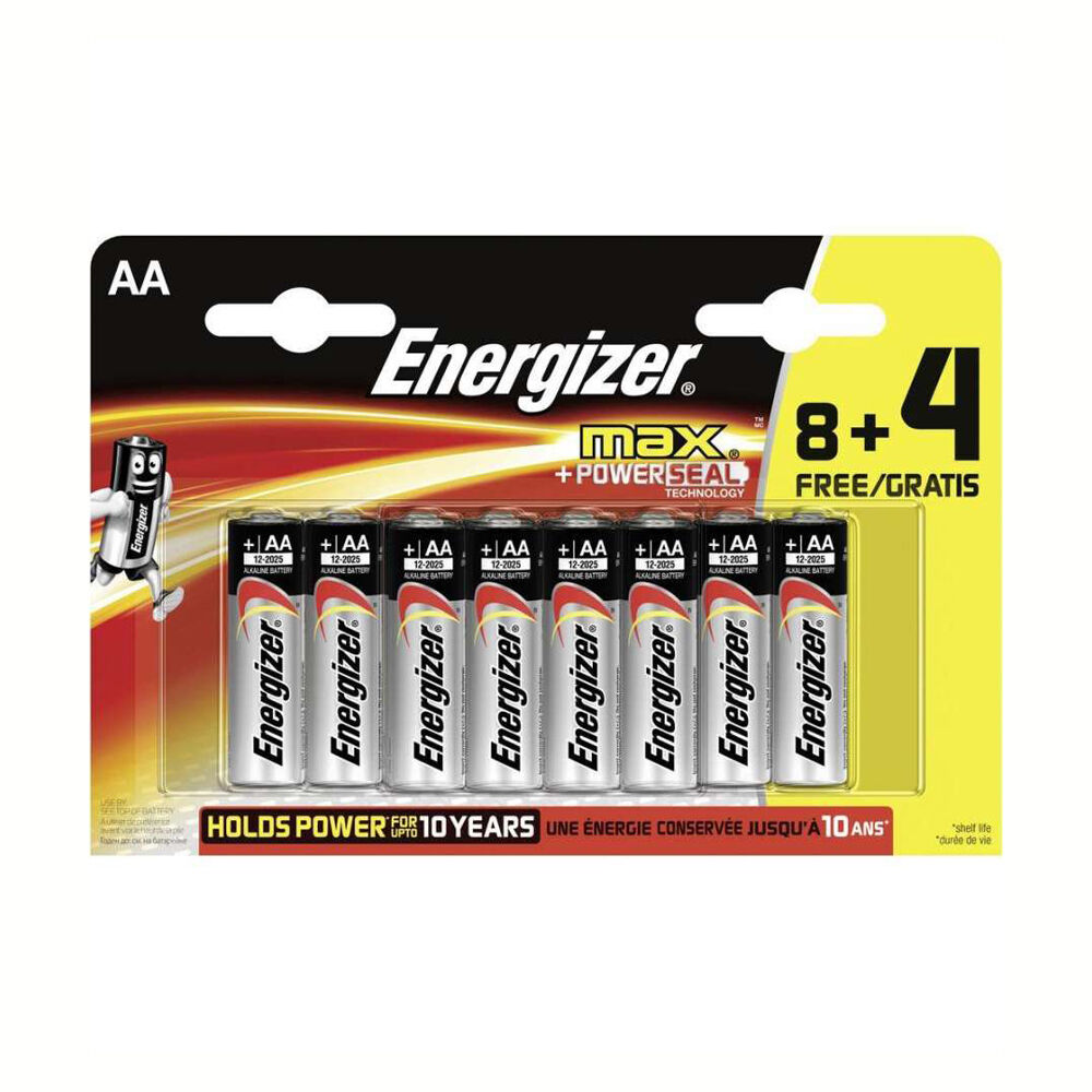 Energizer Max Stilo 8+4 Free - -